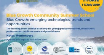 SUMMER SCHOOL «BLUE GROWTH: EMERGING TECHNOLOGIES, TRENDS AND OPPORTUNITIES» – 01/07/2019